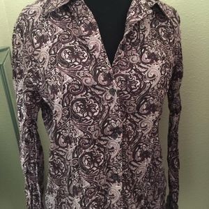 N&C Button Down Dress Shirt Size M